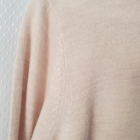 Stile Di Vita Women's 100% Merino Wool Sweater New With Tags Has SMALL FLAWS L. - Picture 4 of 12